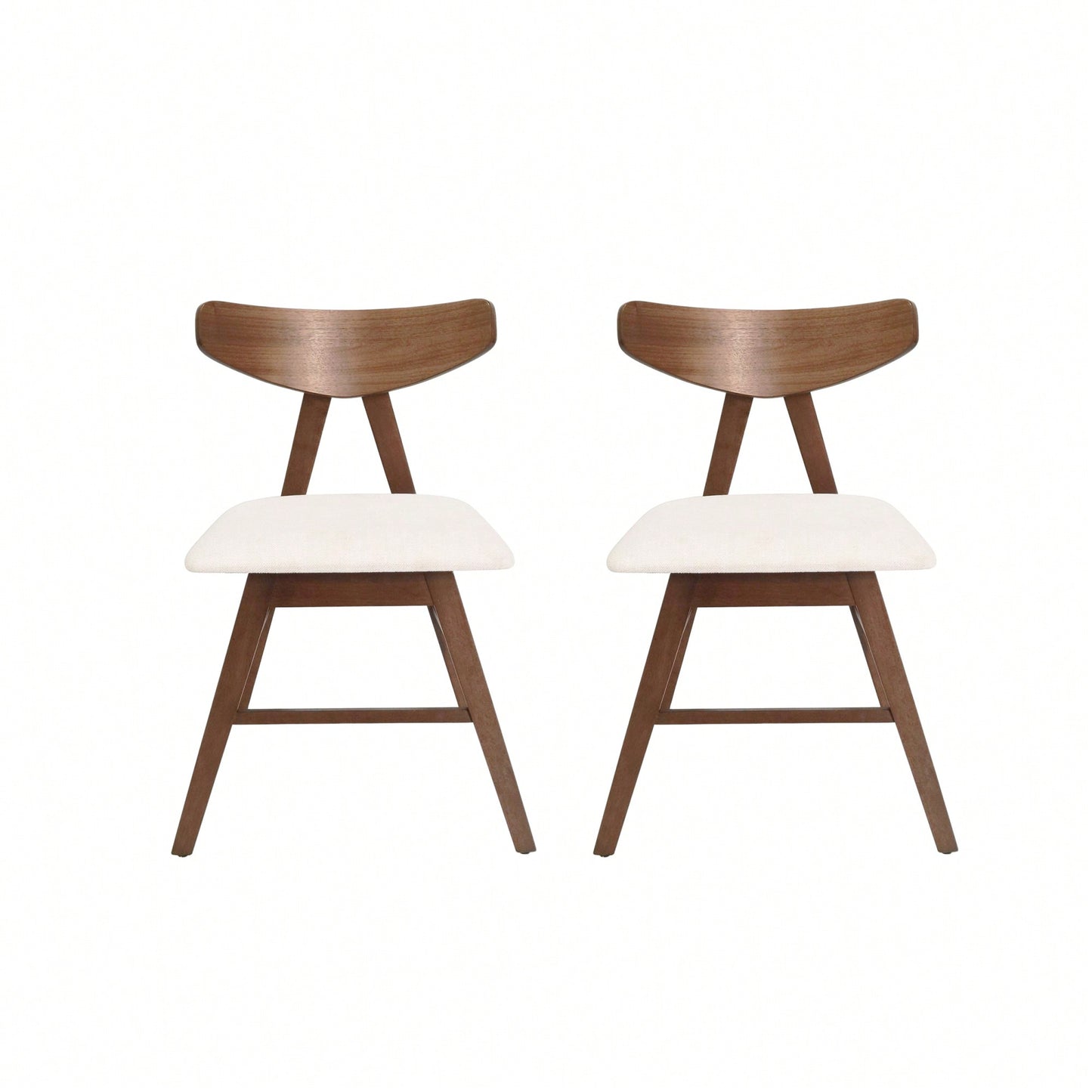 Stylish Set Of 2 Modern Dining Chairs For Elegant Home Decor