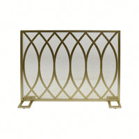 Stylish Fire Screen For Home Safety And Elegance – Decorative & Functional Fireplace Guard