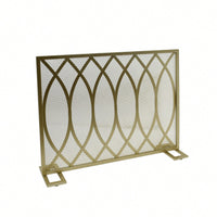 Stylish Fire Screen For Home Safety And Elegance – Decorative & Functional Fireplace Guard
