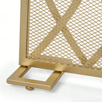 Stylish Fire Screen For Home Safety And Elegance – Decorative & Functional Fireplace Guard
