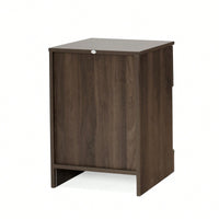 Stylish One-Drawer Nightstand For Modern Bedrooms – Sleek Storage Solution