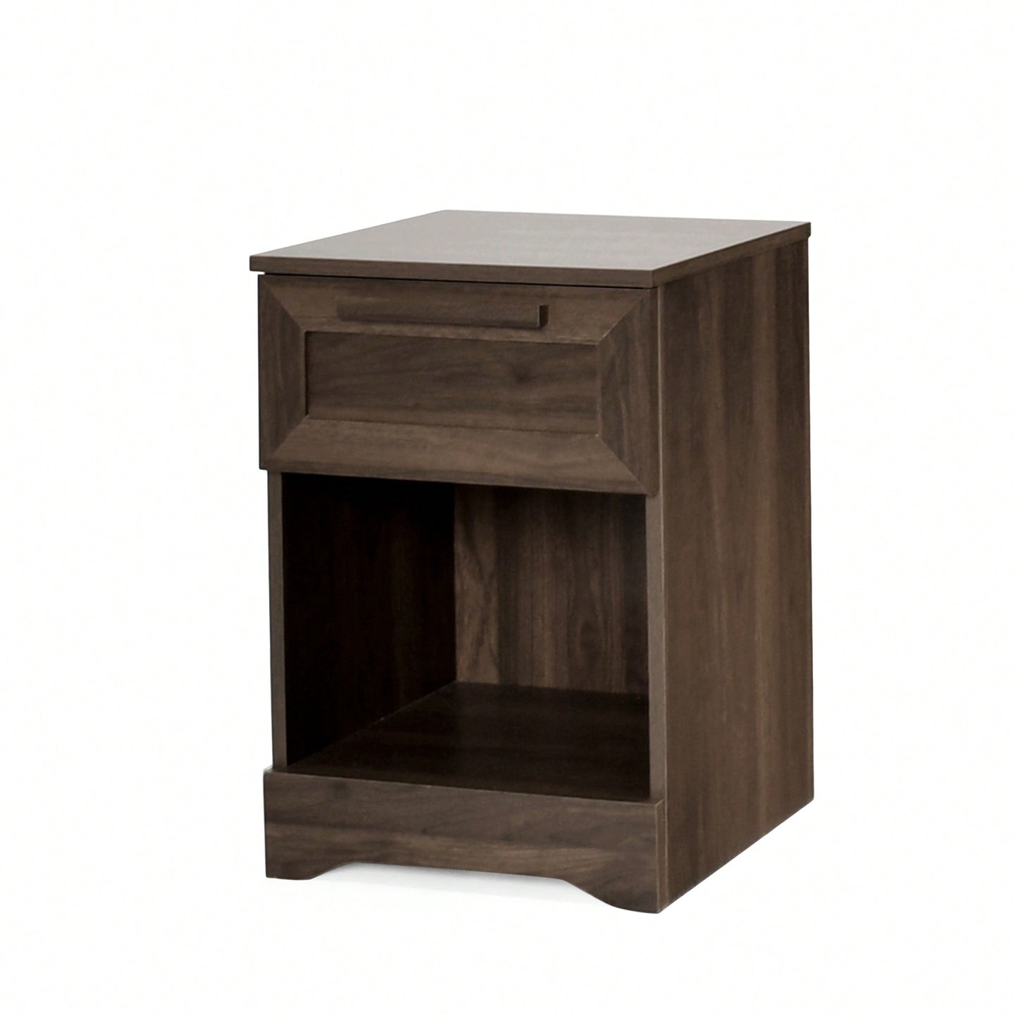 Stylish One-Drawer Nightstand For Modern Bedrooms – Sleek Storage Solution