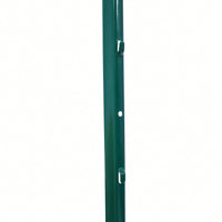 Durable 5ft Metal Fence Posts - 10 Pack U-Channel Steel Supports For Garden Wire Fencing, Corner Anchoring, And More