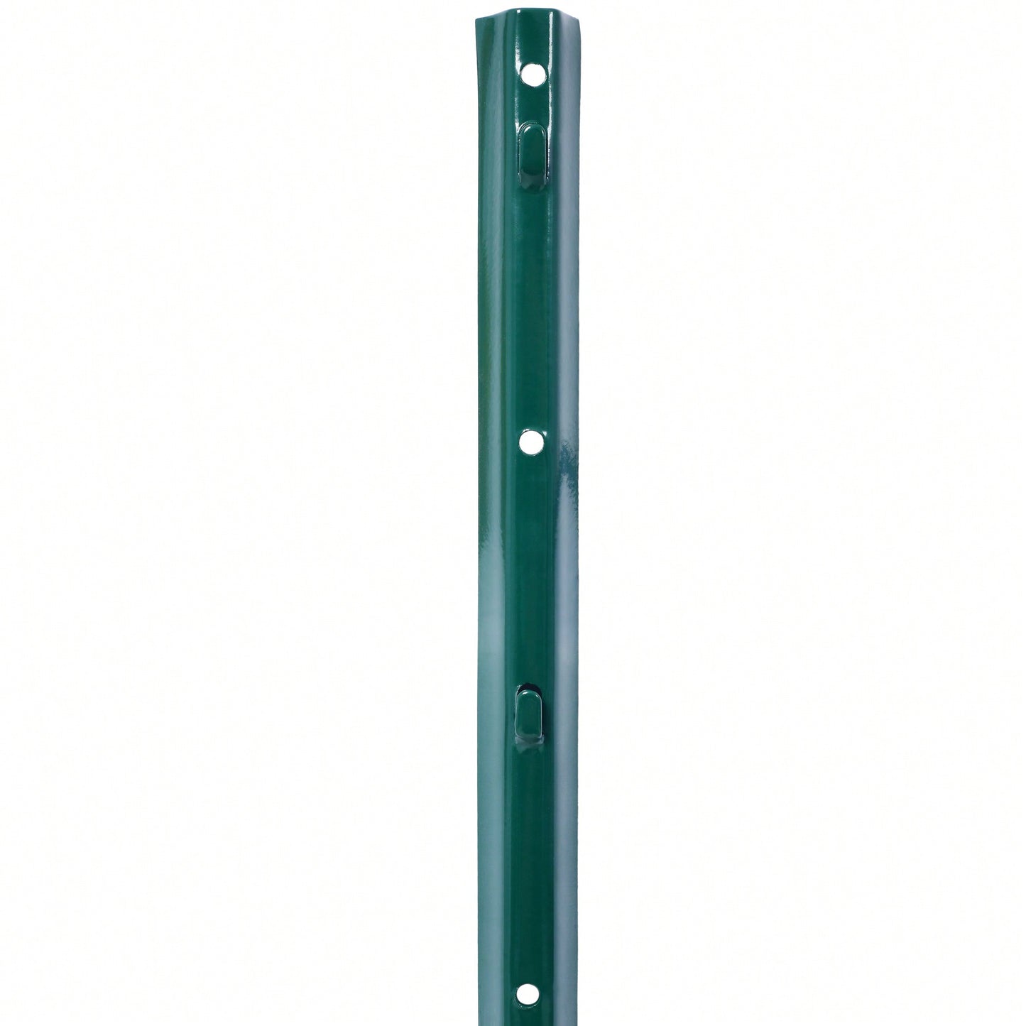 Durable 5ft Metal Fence Posts - 10 Pack U-Channel Steel Supports For Garden Wire Fencing, Corner Anchoring, And More