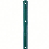 Durable 5ft Metal Fence Posts - 10 Pack U-Channel Steel Supports For Garden Wire Fencing, Corner Anchoring, And More