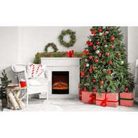 72-Inch Lighted Faux Spruce Garland For Holiday Decor And Festive Decor Enhancements