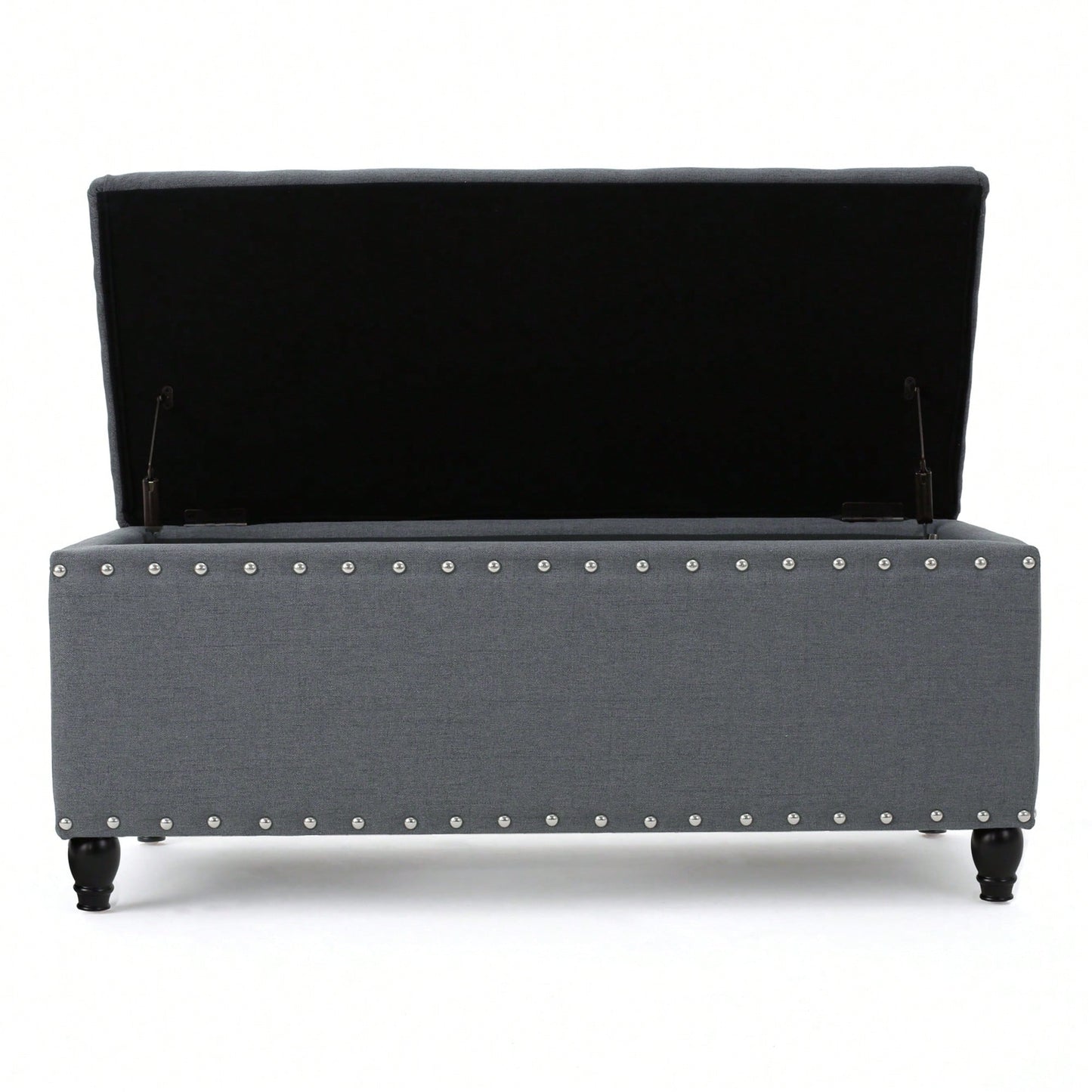 Stylish Storage Ottoman With Comfortable Seating And Hidden Compartment For Organized Living Spaces