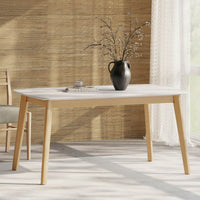 Stylish Modern Dining Table For Home Or Office Use – Perfect For Family Meals And Entertaining Guests