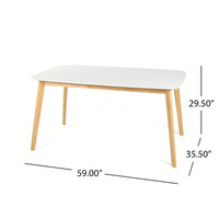 Stylish Modern Dining Table For Home Or Office Use – Perfect For Family Meals And Entertaining Guests