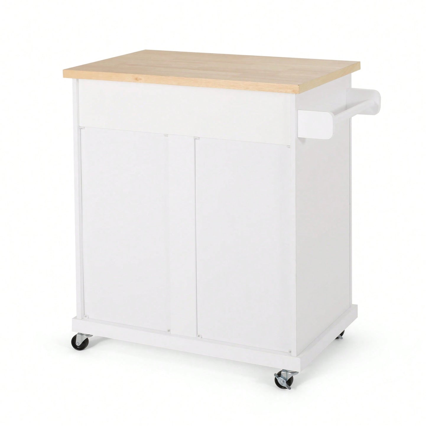 Versatile Kitchen Cart With Ample Storage And Stylish Design For Easy Meal Prep And Organization