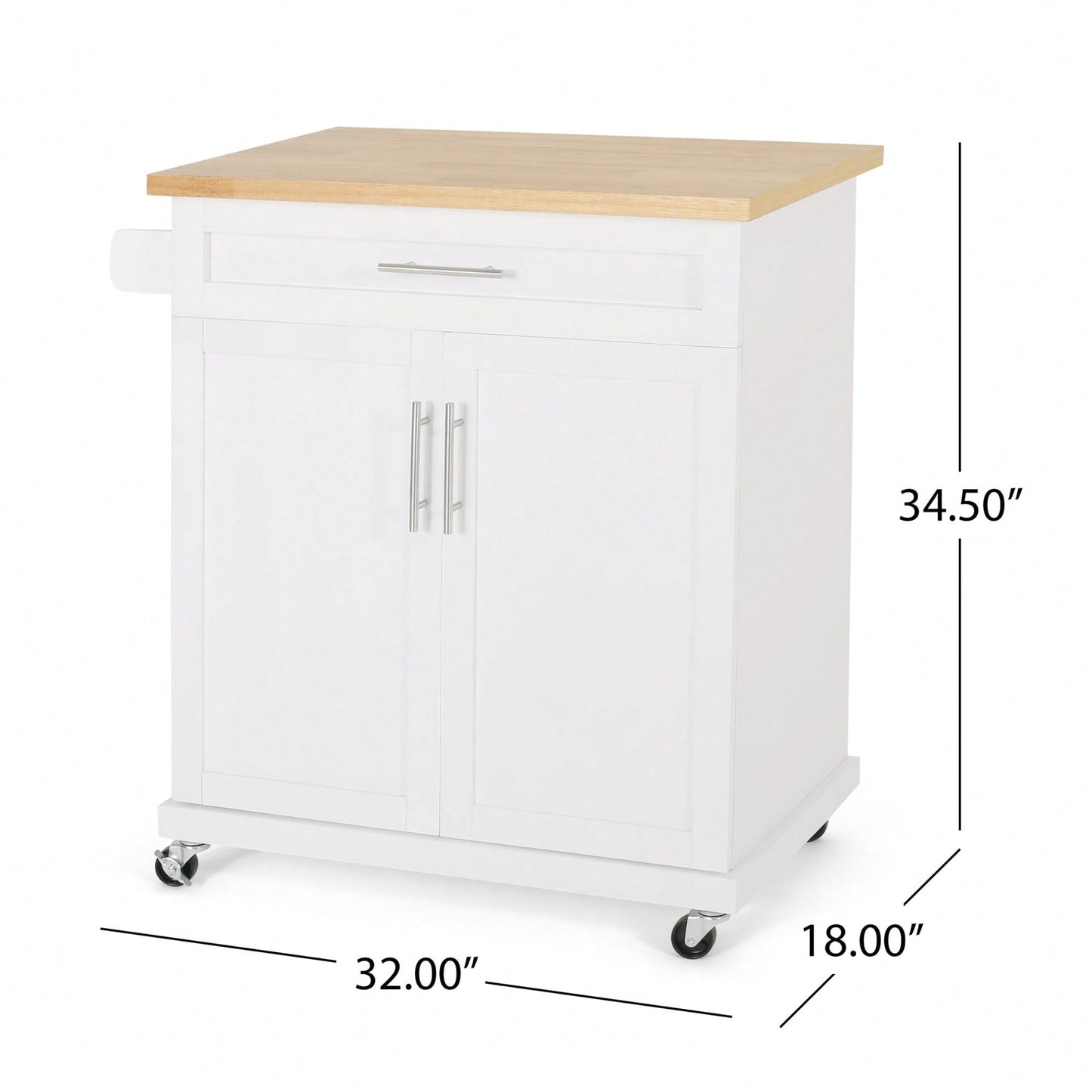 Versatile Kitchen Cart With Ample Storage And Stylish Design For Easy Meal Prep And Organization