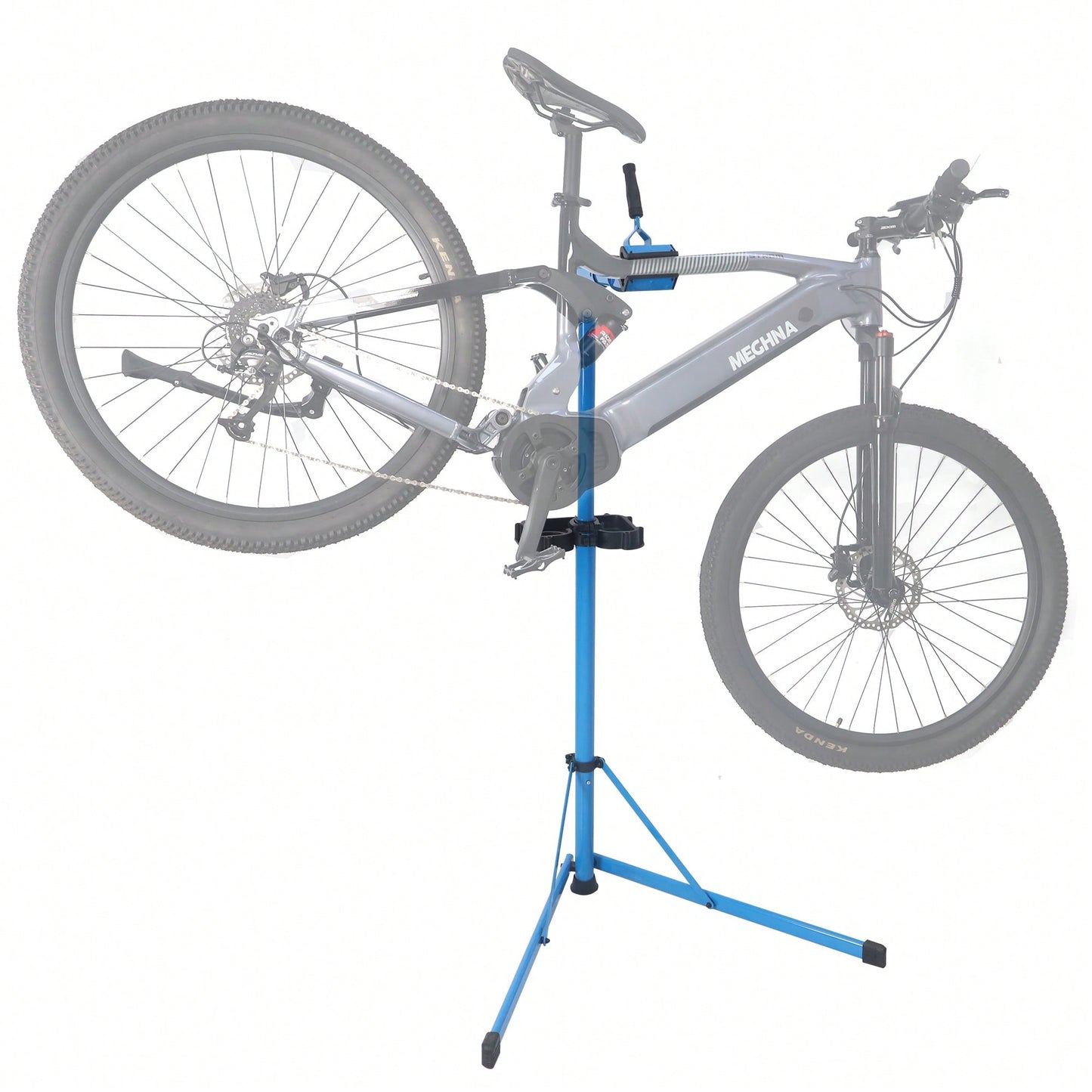 Heavy-Duty Portable Bike Repair Stand Up to 110 lbs Lightweight Aluminum for Electric Mountain and Road Bikes