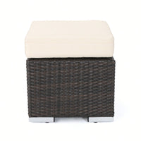 Stylish 16-Inch Round Ottoman For Cozy Living Spaces And Versatile Decor