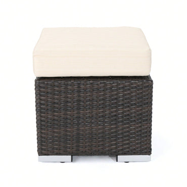Stylish 16-Inch Round Ottoman For Cozy Living Spaces And Versatile Decor