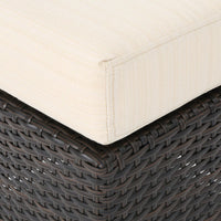 Stylish 16-Inch Round Ottoman For Cozy Living Spaces And Versatile Decor