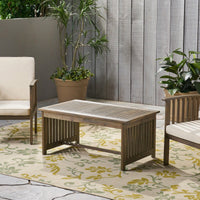 Stylish Acacia Wood Coffee Table For Modern Living Rooms – Elegant Design And Durable Finish