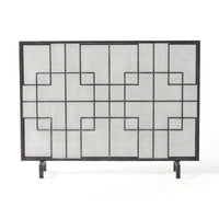 Elegant Decorative Fire Screen For Home Safety And Style - Customizable Designs For Any Living Space