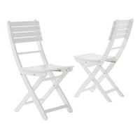 Set Of 2, Versatile Foldable Chair For Outdoor Relaxation And Stylish Seating