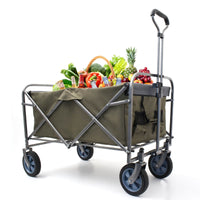 Versatile Folding Trolley Cart For Outdoor Adventures, Beach Trips, And Camping - Compact Micro Design