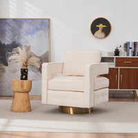 360° Swivel Barrel Chair - Modern Accent Armchair For Living Room, Nursery, Bedroom, Office, And Hotel - Stylish Comfort For Any Space