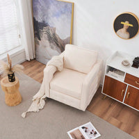 360° Swivel Barrel Chair - Modern Accent Armchair For Living Room, Nursery, Bedroom, Office, And Hotel - Stylish Comfort For Any Space