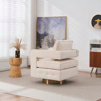 360° Swivel Barrel Chair - Modern Accent Armchair For Living Room, Nursery, Bedroom, Office, And Hotel - Stylish Comfort For Any Space