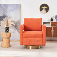 360° Swivel Barrel Chair - Modern Accent Armchair For Living Room, Nursery, Bedroom, Office, And Hotel - Stylish Comfort For Any Space