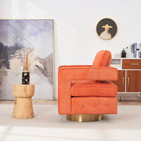 360° Swivel Barrel Chair - Modern Accent Armchair For Living Room, Nursery, Bedroom, Office, And Hotel - Stylish Comfort For Any Space