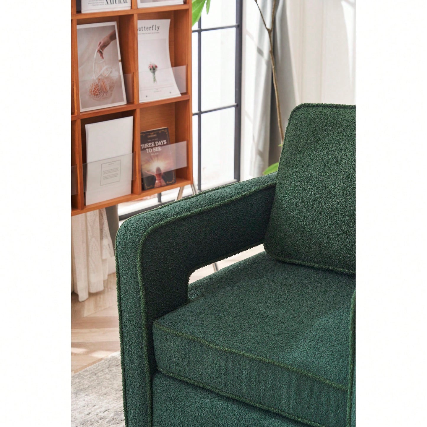 360° Swivel Barrel Chair - Modern Accent Armchair For Living Room, Nursery, Bedroom, Office, And Hotel - Stylish Comfort For Any Space