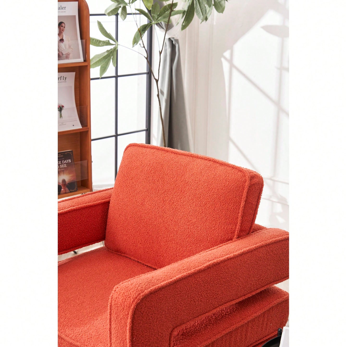 360° Swivel Barrel Chair - Modern Accent Armchair For Living Room, Nursery, Bedroom, Office, And Hotel - Stylish Comfort For Any Space