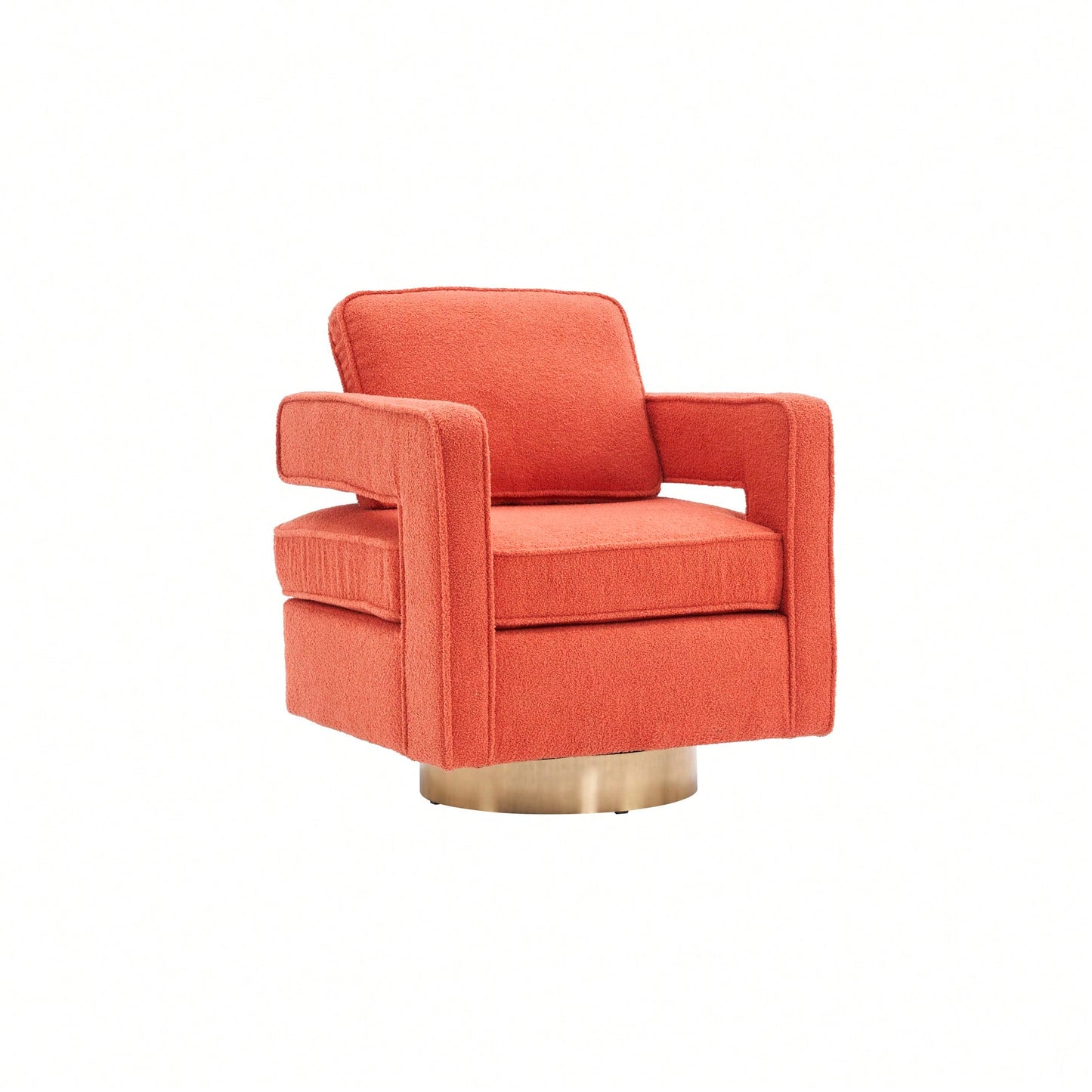 360° Swivel Barrel Chair - Modern Accent Armchair For Living Room, Nursery, Bedroom, Office, And Hotel - Stylish Comfort For Any Space