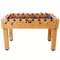 54-Inch Foosball Table For Family Game Rooms With Light Cherry Finish, Analog Scoring, And Free Accessories