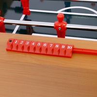 54-Inch Foosball Table For Family Game Rooms With Light Cherry Finish, Analog Scoring, And Free Accessories