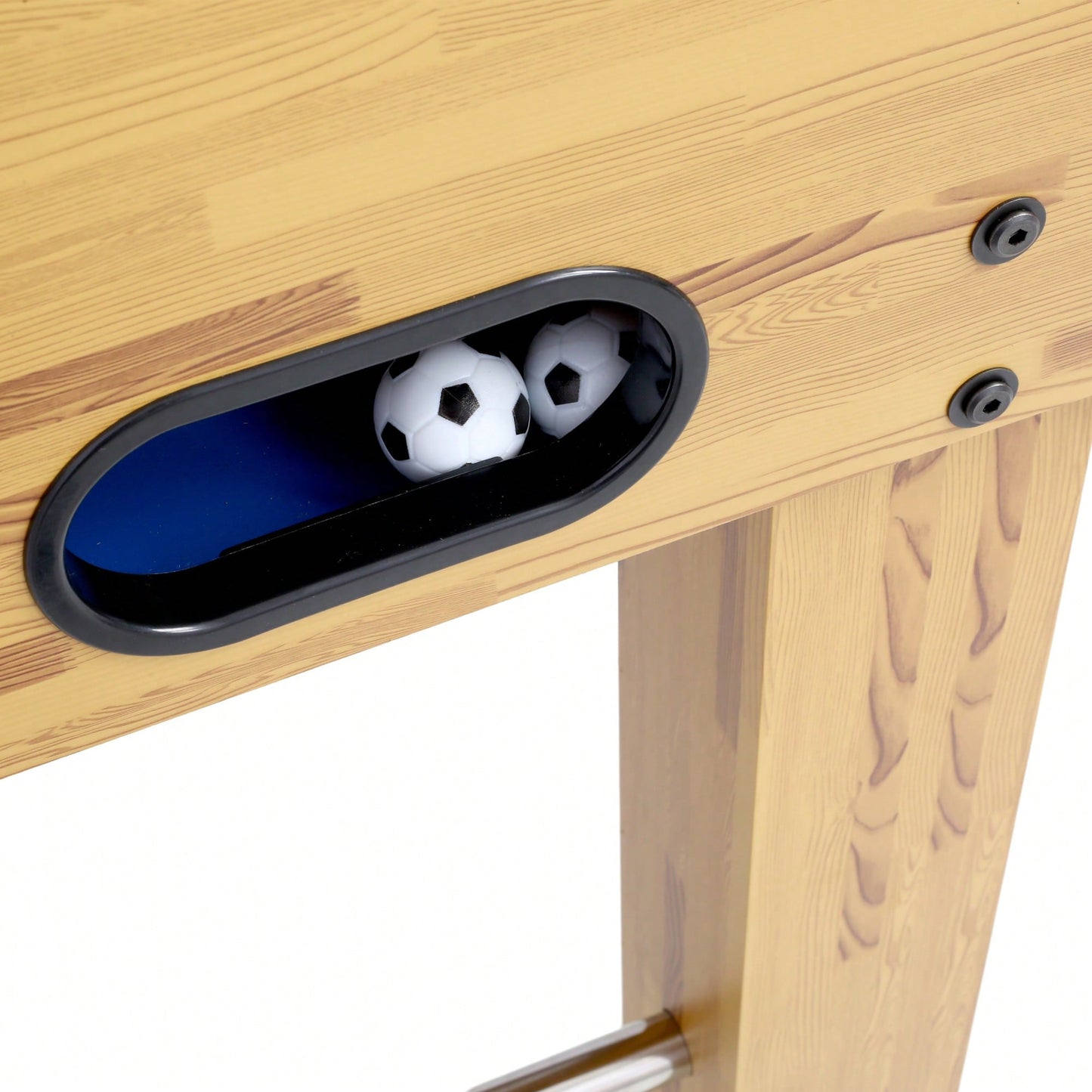 54-Inch Foosball Table For Family Game Rooms With Light Cherry Finish, Analog Scoring, And Free Accessories