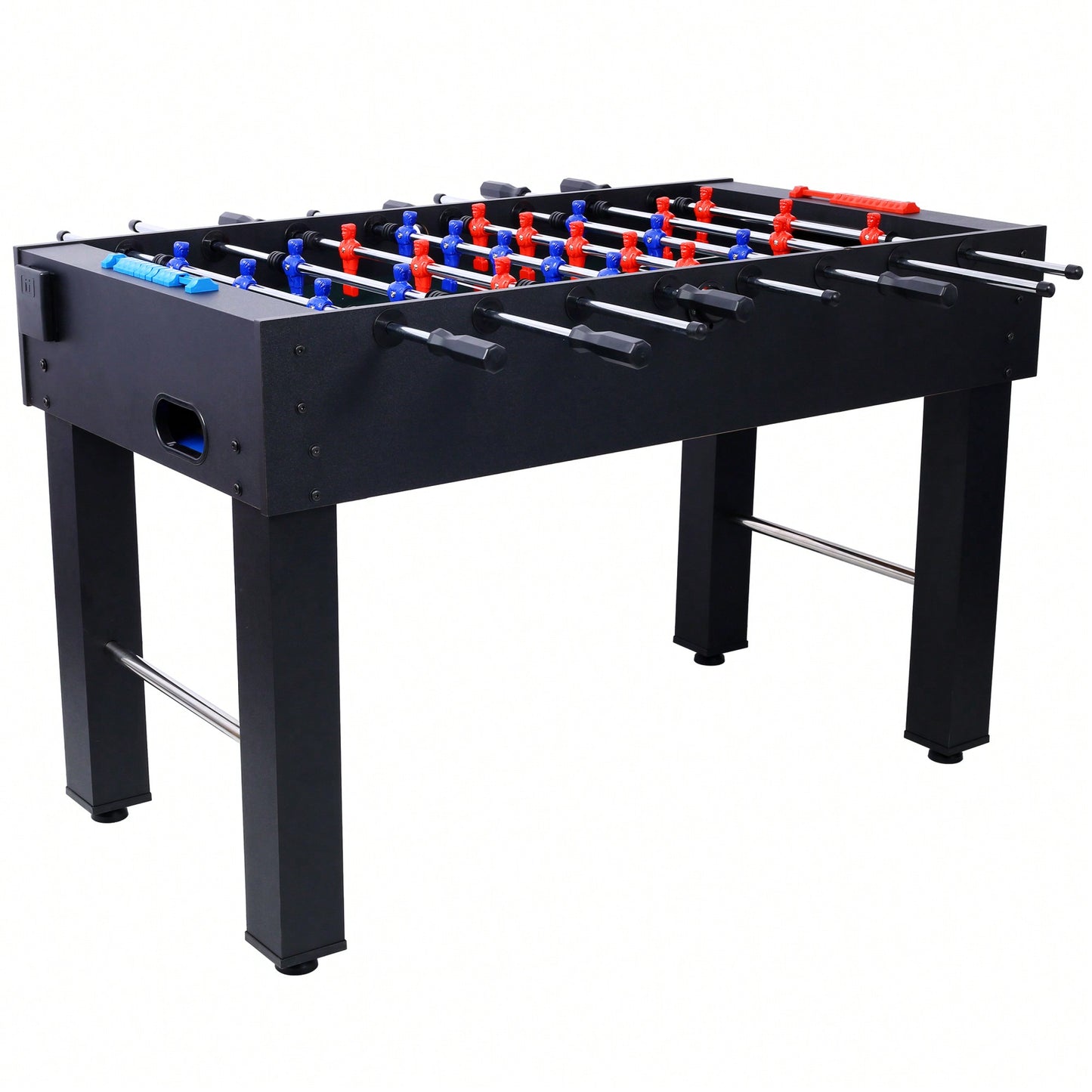 54-Inch Foosball Table For Family Game Rooms With Light Cherry Finish, Analog Scoring, And Free Accessories