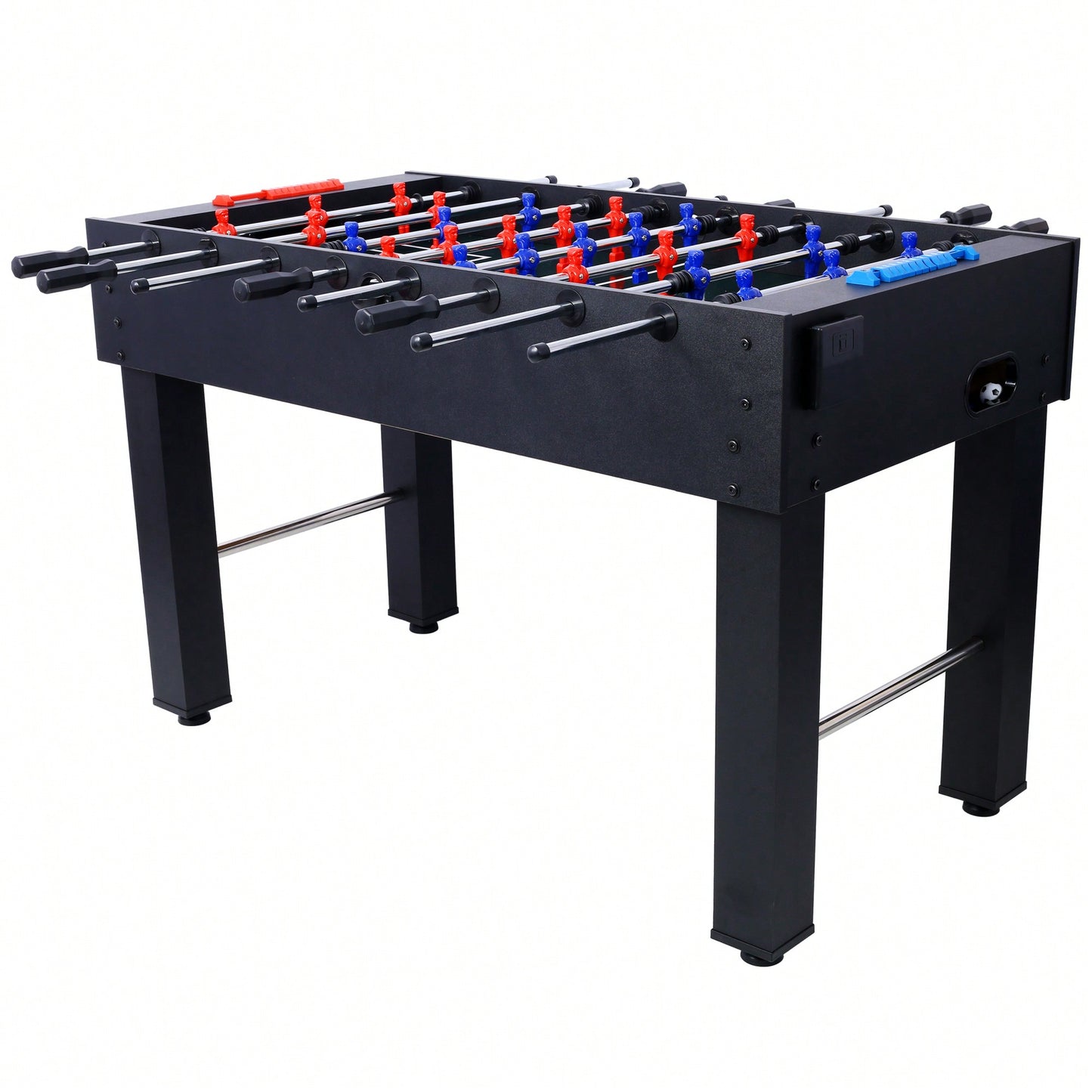 54-Inch Foosball Table For Family Game Rooms With Light Cherry Finish, Analog Scoring, And Free Accessories