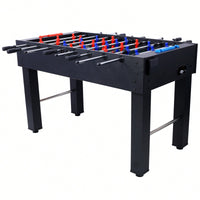 54-Inch Foosball Table For Family Game Rooms With Light Cherry Finish, Analog Scoring, And Free Accessories