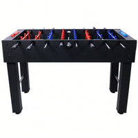 54-Inch Foosball Table For Family Game Rooms With Light Cherry Finish, Analog Scoring, And Free Accessories