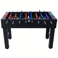 54-Inch Foosball Table For Family Game Rooms With Light Cherry Finish, Analog Scoring, And Free Accessories
