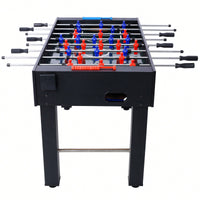 54-Inch Foosball Table For Family Game Rooms With Light Cherry Finish, Analog Scoring, And Free Accessories