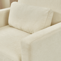 Stylish Chenille Upholstered Accent Chair With Solid Wood Frame - Perfect For Living Room, Bedroom, Or Office Decor