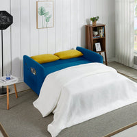 Transform Your Space With A Stylish Blue Fabric Sofa Bed – Versatile And Comfortable For Modern Living