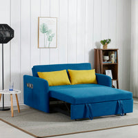 Transform Your Space With A Stylish Blue Fabric Sofa Bed – Versatile And Comfortable For Modern Living