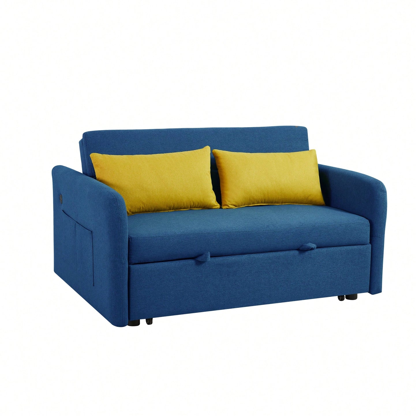 Transform Your Space With A Stylish Blue Fabric Sofa Bed – Versatile And Comfortable For Modern Living