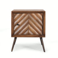 Stylish Wooden And Iron Storage Cabinet For Home Decor And Organization