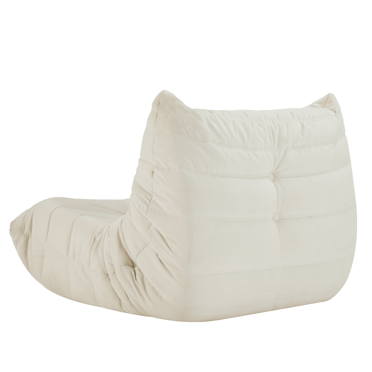 Comfortable No-Installation Bean Bag Lounger For Adults - Versatile Foam Chair For Home, Apartment, Living Room, Or Gaming Space