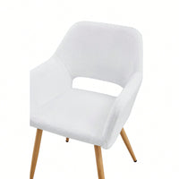 DINING CHAIR SOFT FABRIC CAN USED IN BEDROOM AND OFFICE