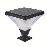 Solar Street Lamp Cap With Base - Durable Outdoor Lighting Solution For Friendly Illumination