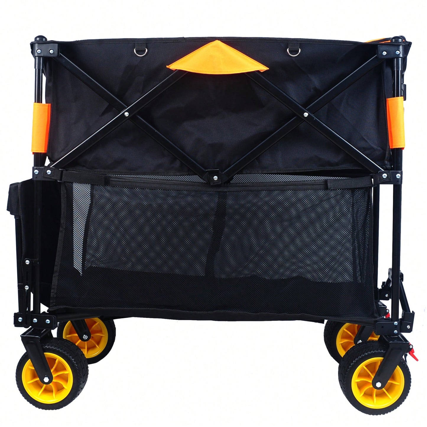 Versatile Large Capacity Folding Cart - Extra Long Extender Wagon For Garden, Shopping, And Beach Adventures