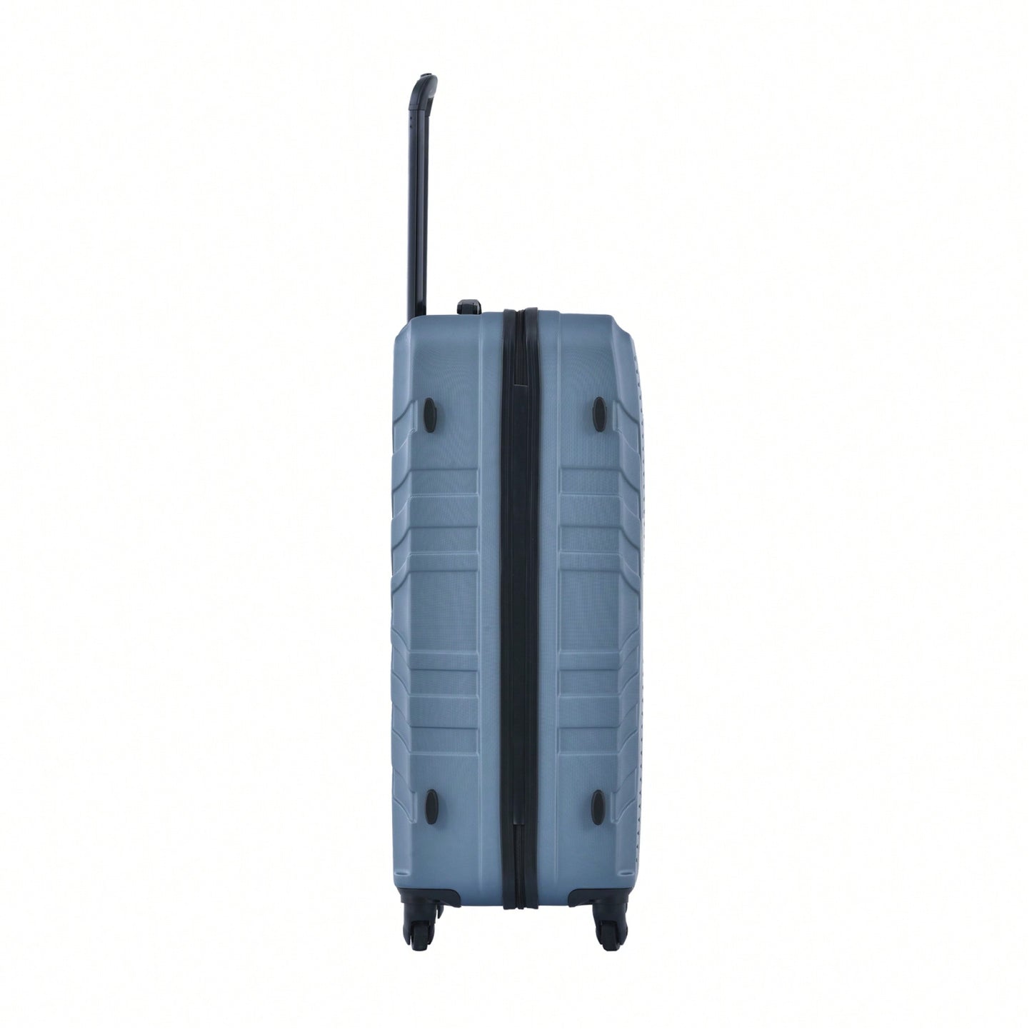 Lightweight 3-Piece ABS Luggage Set With Spinner Wheels, TSA Lock & Double Hooks - 20"/24"/28" - Stylish Blue Travel Suitcases